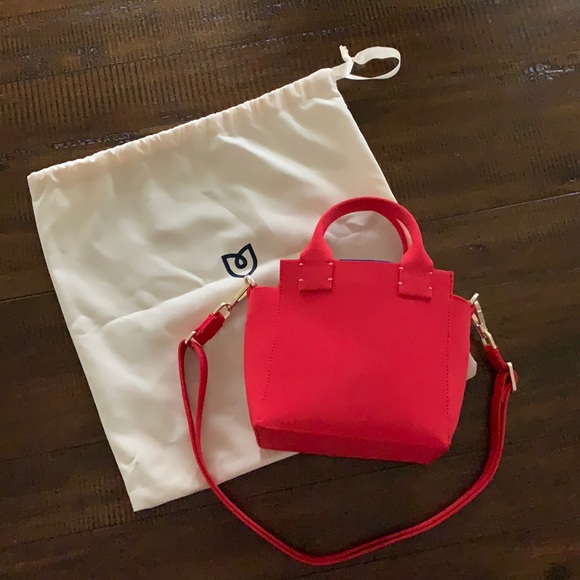 Rothy's Handbags - NWOT Rothy’s The Handbag Mini - Candy Apple